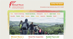 Desktop Screenshot of michaelhouseschool.com